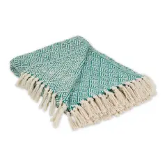 DII&reg; Diamond Throw Teal