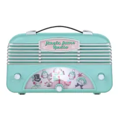6" Teal Retro Jingle Jams Radio
