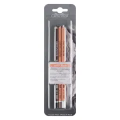 Cretacolor 3 Piece Artists Drawing Pencils Set