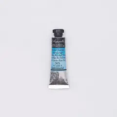 Sennelier French Artists' Watercolor, 10mL 305 Cerulean Blue Red Shade S4