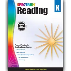 Spectrum&reg; Paperback Reading Workbook, Grade K