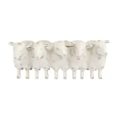 Hello Honey&reg; White 13" Sheep Planter