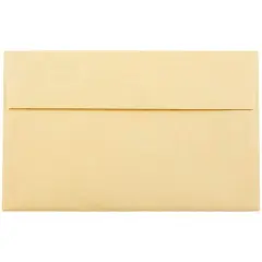 JAM Paper A10 Parchment Invitation Envelopes, 50ct. Antique Gold
