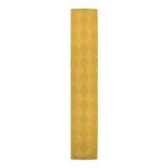 Line Diamonds Indoor/Outdoor Table Runner Yellow