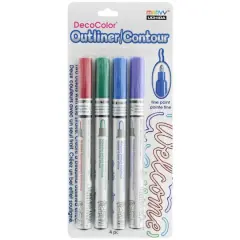 Marvy Uchida&reg; DecoColor&reg; Fine Point Outliner/Contour Set