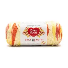 Red Heart&reg; All in One&trade; Quilt Motif Yarn Vintage
