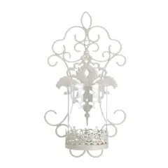 15'' Romantic Lace Candle Wall Sconce