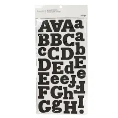 Large Black Foam Alphabet Stickers by Recollections&trade;