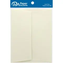 PA Paper&trade; Accents 4.25" x 5.5" Heavyweight Envelopes, 25ct. Porcelain
