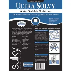 Sulky&reg; Ultra Solvy&trade; Water-Soluble Stabilizer, 19.5" x 3yd.