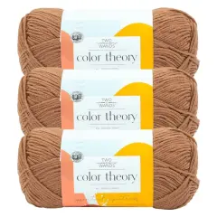 3 Pack: Lion Brand&reg; Two of Wands Color Theory Yarn Nutmeg