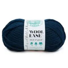 Lion Brand&reg; Wool-Ease&reg; Thick & Quick&reg; Solid Yarn Petrol Blue