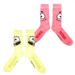 Spongebob & Patrick Crew Sock Set