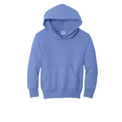 Port & Company&reg; Colors Youth Core Fleece Pullover Hooded Sweatshirt Carolina Blue