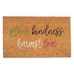 Plant Kindness Harvest Love Doormat