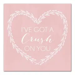 I've Got a Crush on You Canvas Wall Art