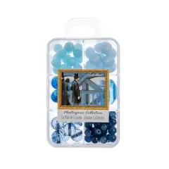 John Bead Masterpiece Collection Glass Bead Box Mix Le Pont de l'Europe/Gustave Caillebotte
