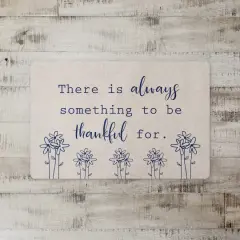 Be Thankful Florals 27" x 18" Floor Mat