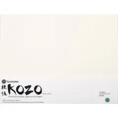 Yasutomo&reg; Kozo Japanese Premium Art Paper, 10.5" x 13.75"