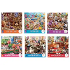 Assorted Ceaco&reg; Paws Gone Wild 550 Piece Jigsaw Puzzle