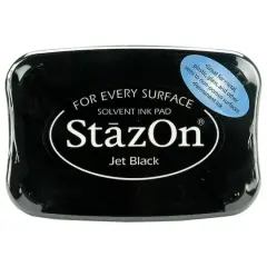 StazOn&reg; Solvent Ink Pad Jet Black