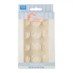 PME Cake Sweet Street&reg; Rose Icing Decorations, 12ct. White