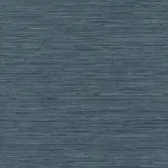 RoomMates Faux Grasscloth Peel & Stick Wallpaper Blue