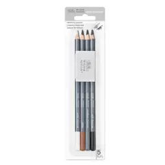 Winsor & Newton&trade; Studio Collection&trade; Sketching Pencil 4pc Set with Eraser