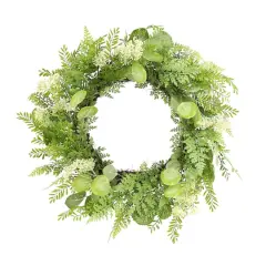 27.5" Mixed Fern Foliage Wreath