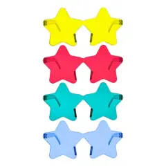 5.5" Star Shaped Glasses, 4ct. by Celebrate It&trade;