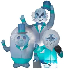 6ft. Airblown&reg; Inflatable Halloween Disney&reg; Haunted Mansion Hitchhiking Ghosts Scene