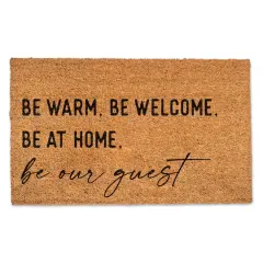 Be Warm Be Welcome Doormat