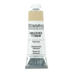 Williamsburg&reg; Artist Oil Colors, 37mL Unbleached Titanium