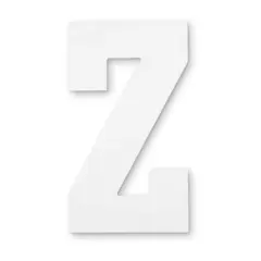 13" White MDF Uppercase Letter by Make Market&reg; Z