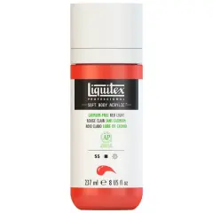 Liquitex&reg; Professional Soft Body Acrylic Color, 8oz. Cadmium-Free Red Light