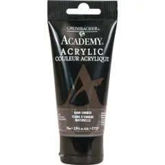 Grumbacher&reg; Academy&reg; Acrylic, 2.5oz. C172P Raw Umber
