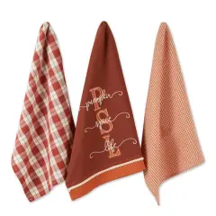 DII&reg; Pumpkin Spice Life Dishtowel Set