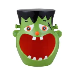 Mr. Halloween 11.5" Motion Activated Ceramic Frankenstein Candy Bowl