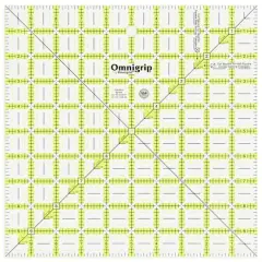 Omnigrip&reg; by Omnigrid&reg; 10" x 10" Non-Slip Square Quilting Ruler