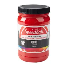 Speedball&reg; Fabric Screen Printing Ink, 32oz. Red