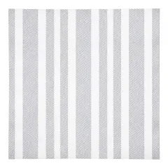 Textured Blue Stripes 10" x 10"Cotton Twill Napkin