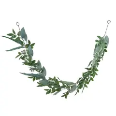 6ft. Eucalyptus Garland with Green Berries by Ashland&reg;
