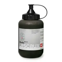 Lascaux Studio Acrylic Paint, 500mL 972 Oxide Black