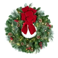 Haute Decor 24" Classic LED Wreath