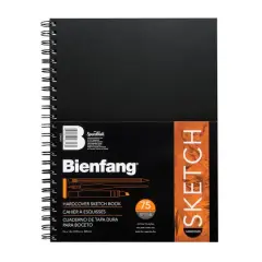 Bienfang&reg; Hardcover Sketch Book, 9" x 12"