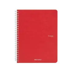 Fabriano&reg; EcoQua Spiral Bound Grid Notebook Red