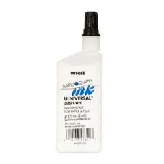 Koh-I-Noor Rapidograph Universal&reg; White Ink, 0.75oz.