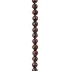 Round Garnet Beads, 6mm by Bead Landing&trade;
