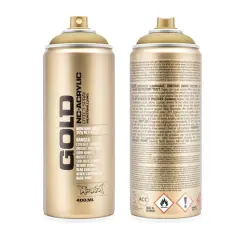 Montana&trade; Gold Acrylic Professional Spray Paint M3010 Gold Matte