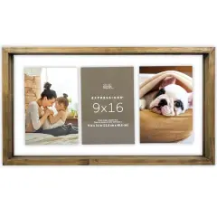 Expressions&trade; 9" x 16" Wood Float Frame by Studio D&eacute;cor&reg;